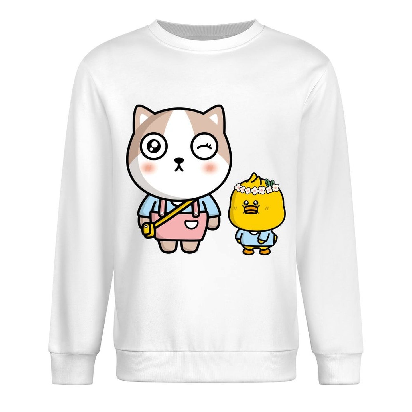 IPBR 250g Crew Neck Long Sleeve Sweatshirt Front GraphicCrew Neck Long Sleeve Sweatshirt4000847