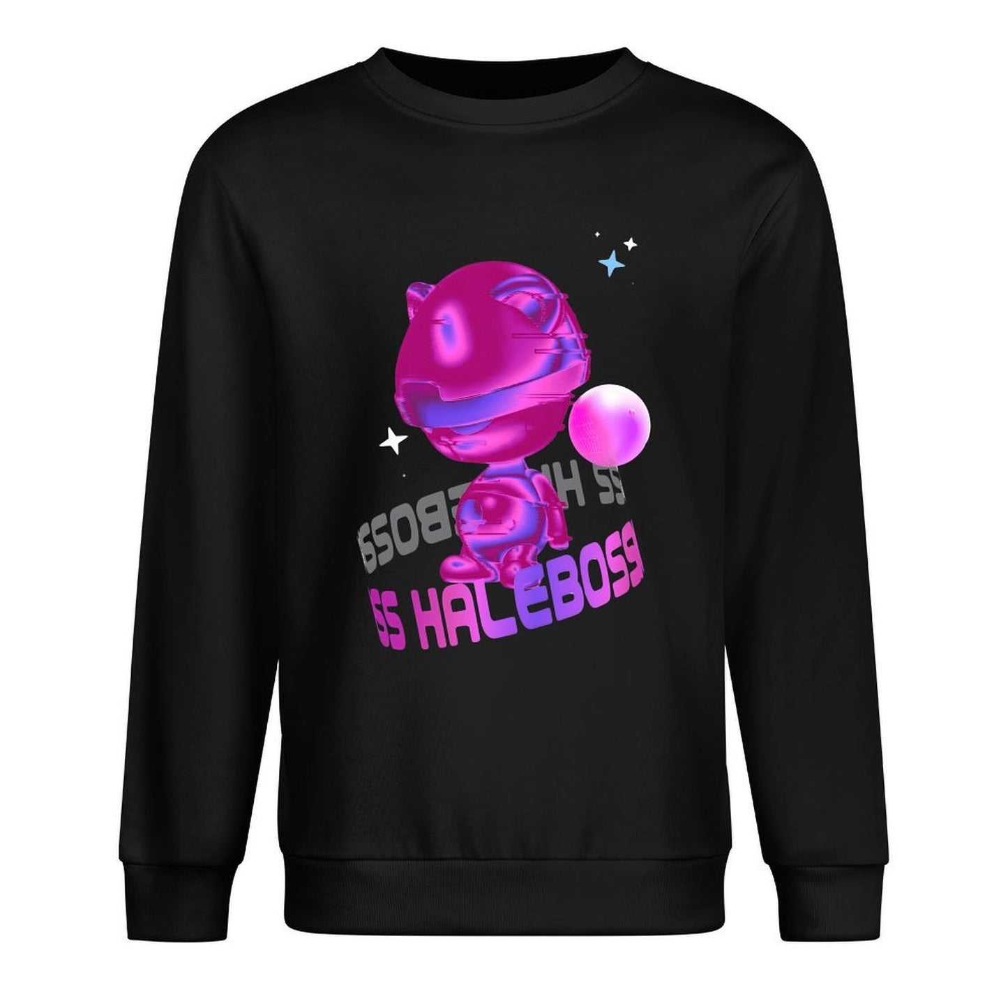 IPIB 250g Crew Neck Long Sleeve Sweatshirt Front GraphicCrew Neck Long Sleeve Sweatshirt6000017-6