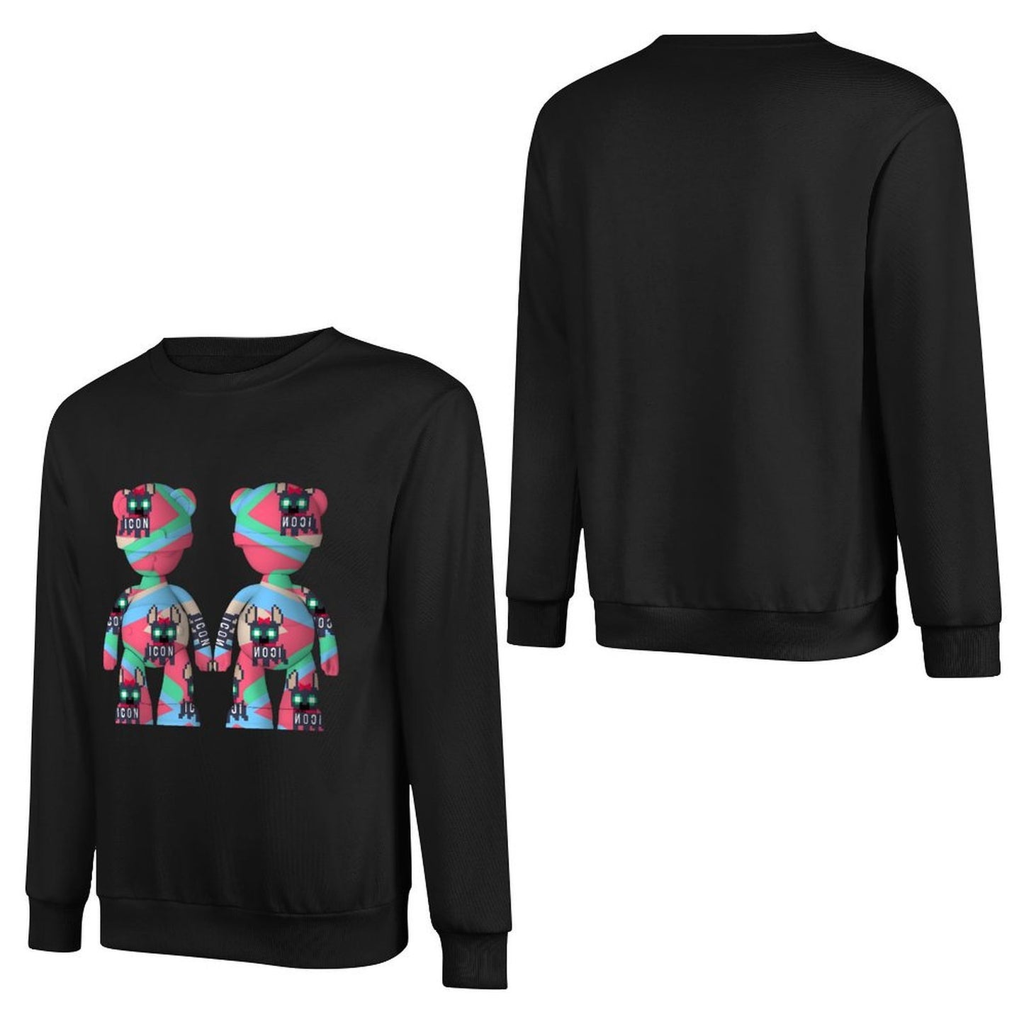 IPIB 250g Crew Neck Long Sleeve Sweatshirt Front GraphicCrew Neck Long Sleeve Sweatshirt6000078-3