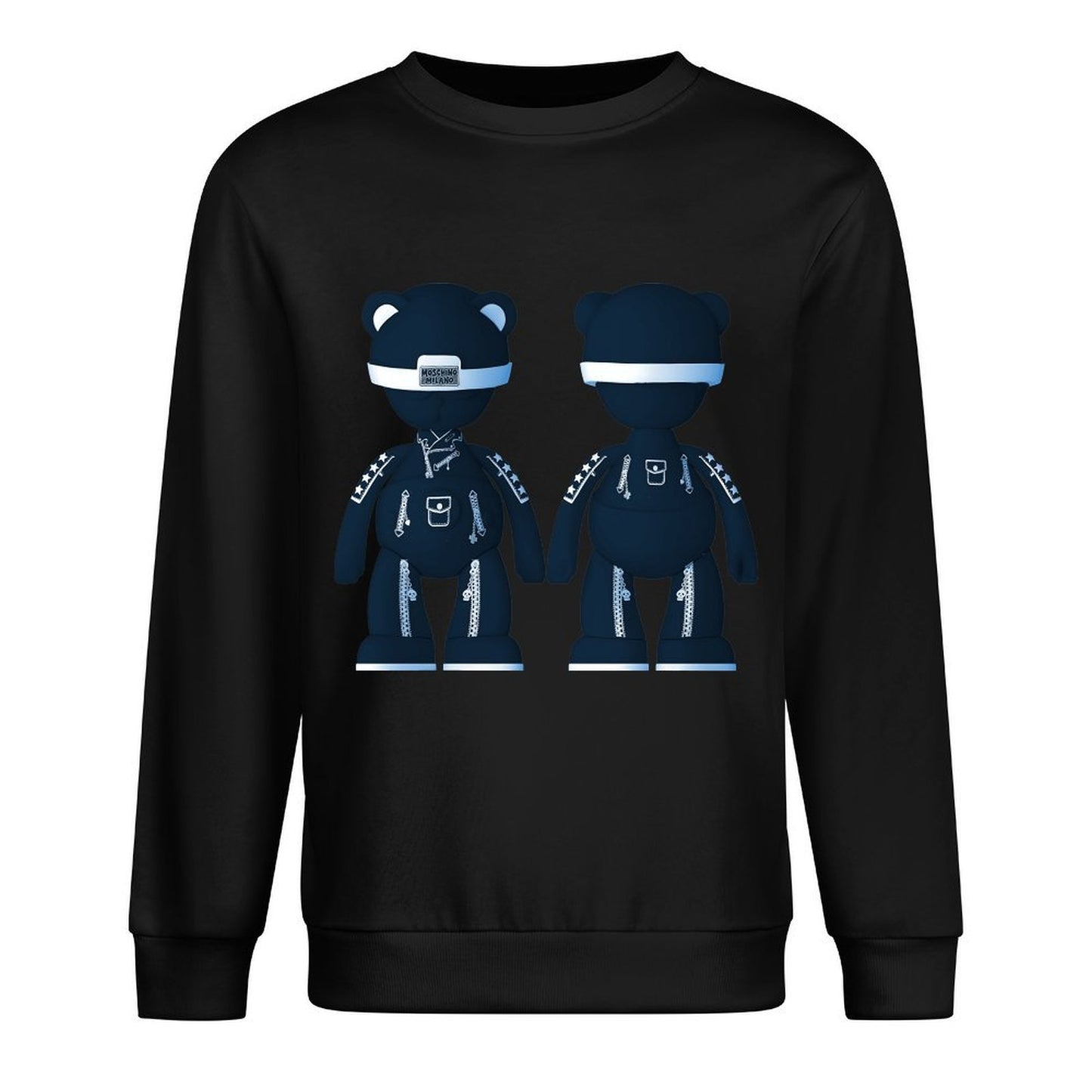 IPIB 250g Crew Neck Long Sleeve Sweatshirt Front GraphicCrew Neck Long Sleeve Sweatshirt6000093-2