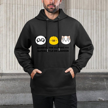 IPBR 250g Hooded Pocket Sweatshirt Front GraphicMen's Hooded  Sweatshirt4000670