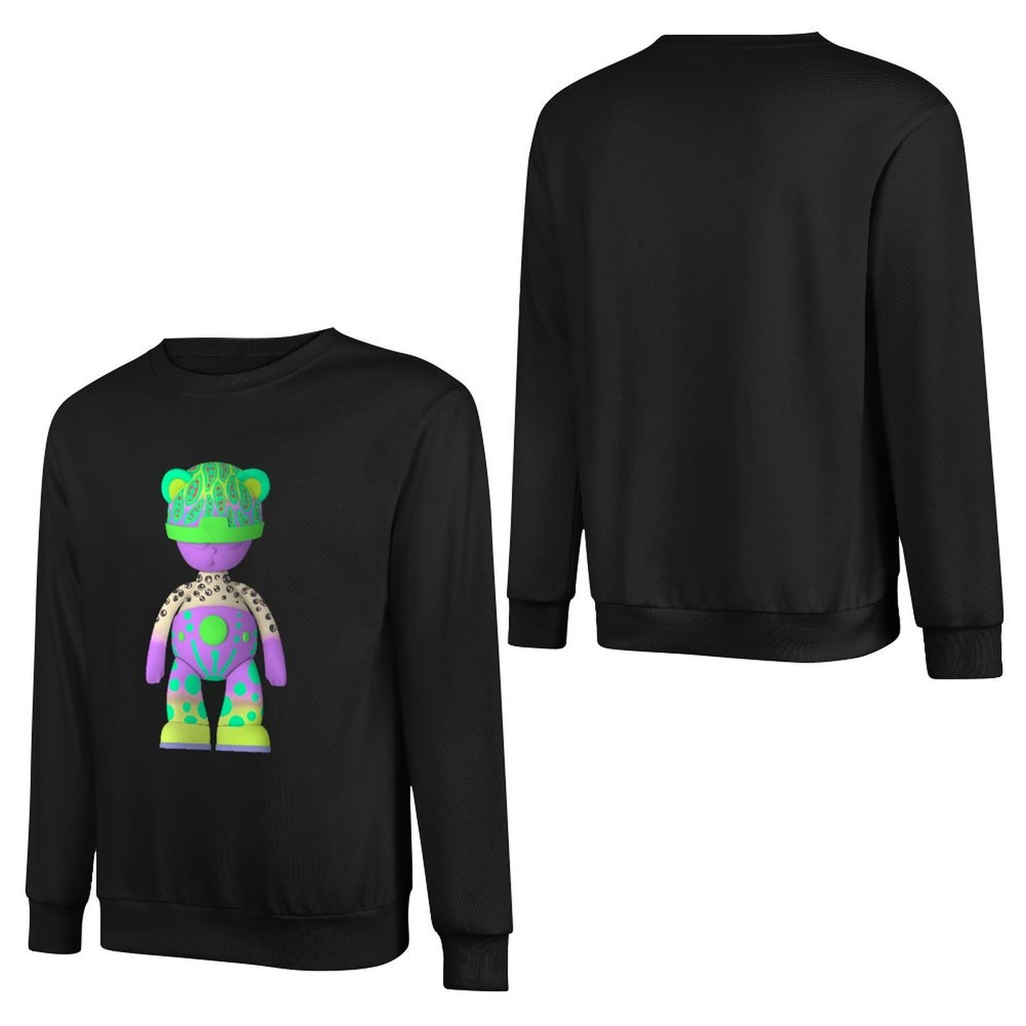IPIB 250g Crew Neck Long Sleeve Sweatshirt Front GraphicCrew Neck Long Sleeve Sweatshirt6000102-5