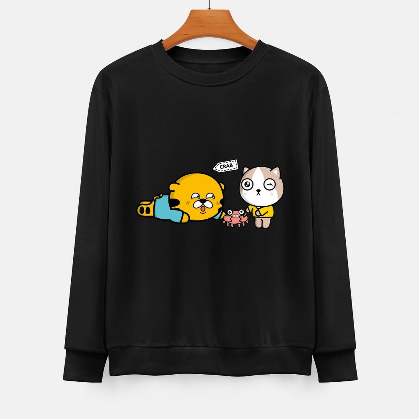 IPBR 250g Crew Neck Long Sleeve Sweatshirt Front GraphicCrew Neck Long Sleeve Sweatshirt4000890