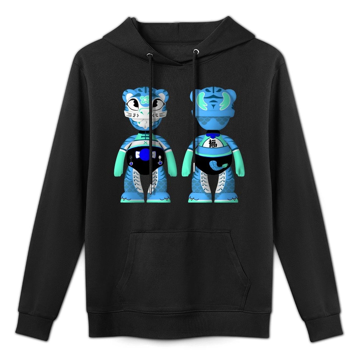 IPIB 250g Hooded Pocket Sweatshirt Front GraphicMen's Hooded  Sweatshirt6000076-3