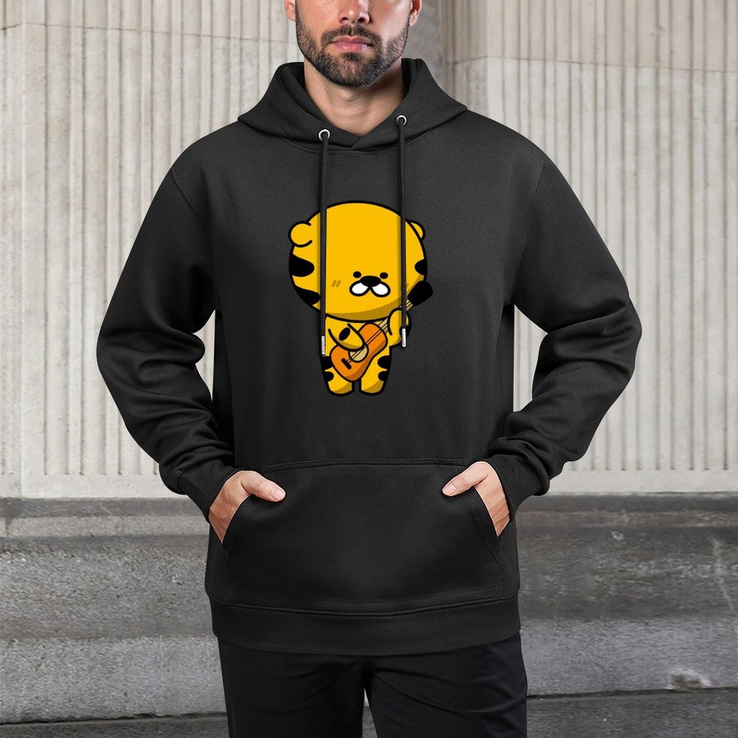 IPBR 250g Hooded Pocket Sweatshirt Front GraphicMen's Hooded  Sweatshirt4000283