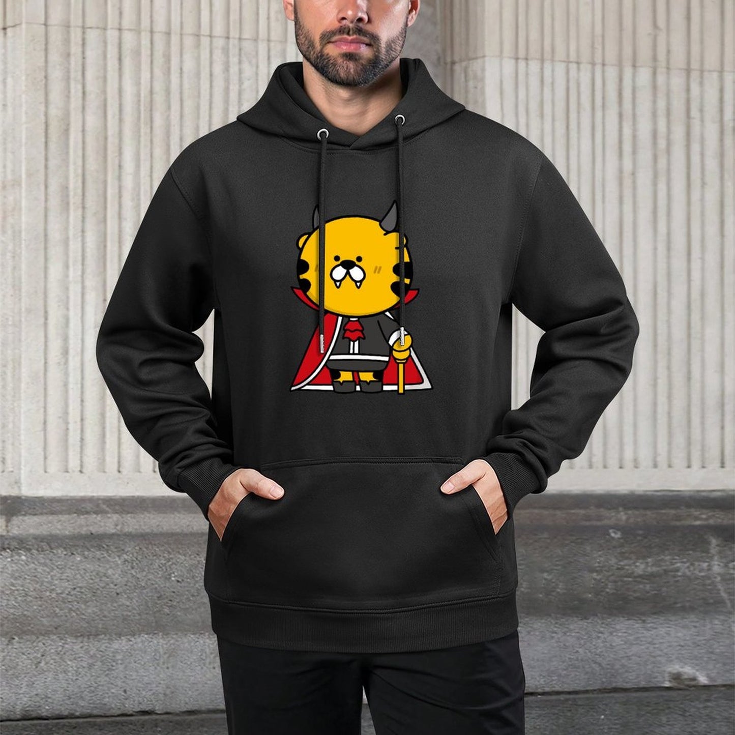 IPBR 250g Hooded Pocket Sweatshirt Front GraphicMen's Hooded  Sweatshirt4000004