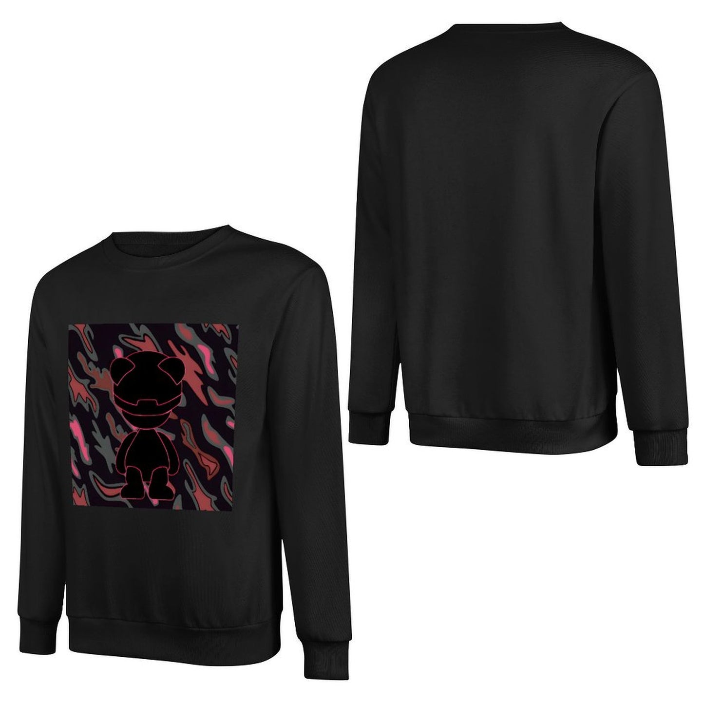 IPIB 250g Crew Neck Long Sleeve Sweatshirt Front GraphicCrew Neck Long Sleeve Sweatshirt6000023-5