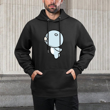 IPBR 250g Hooded Pocket Sweatshirt Front GraphicMen's Hooded  Sweatshirt4000525
