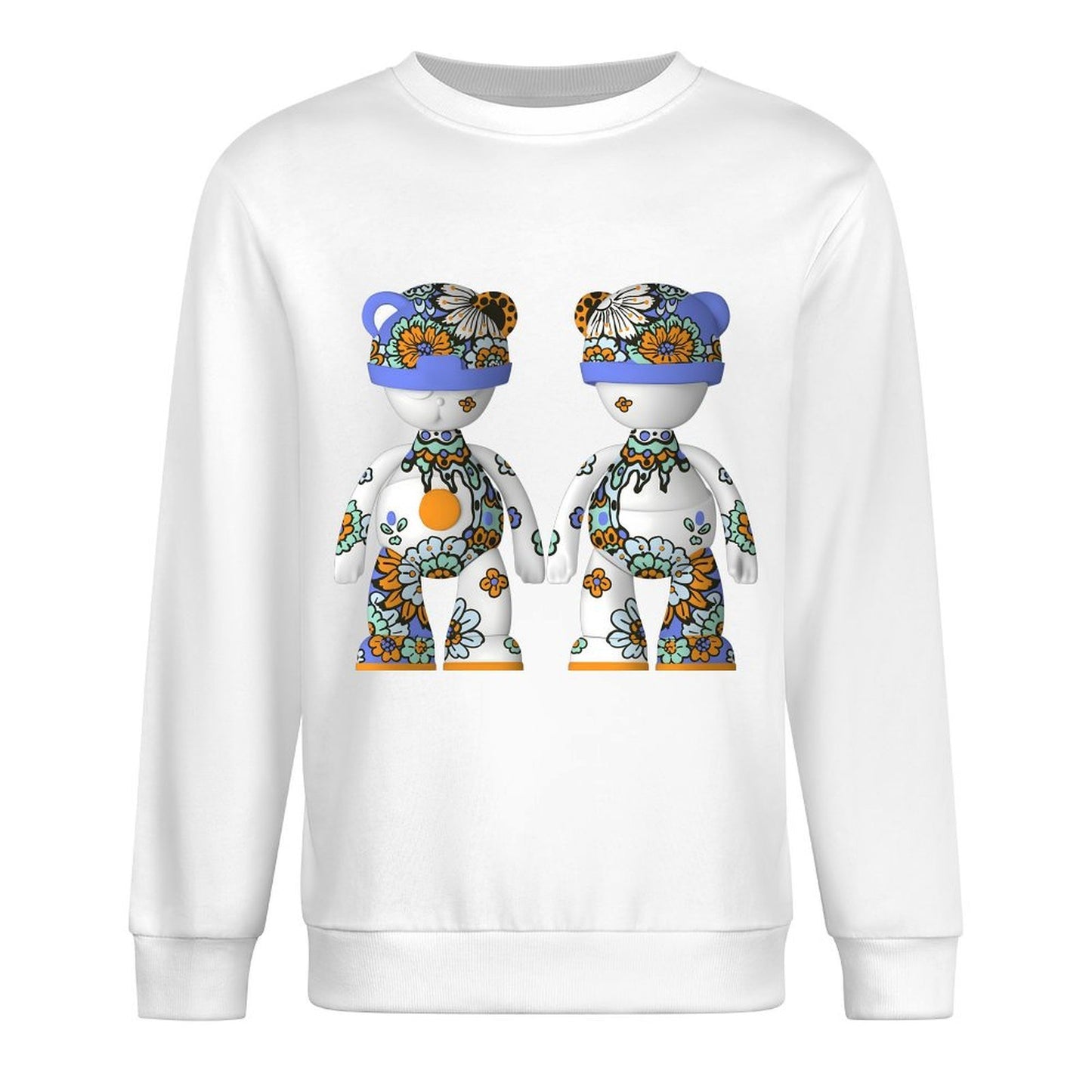 IPIB 250g Crew Neck Long Sleeve Sweatshirt Front GraphicCrew Neck Long Sleeve Sweatshirt6000089-2