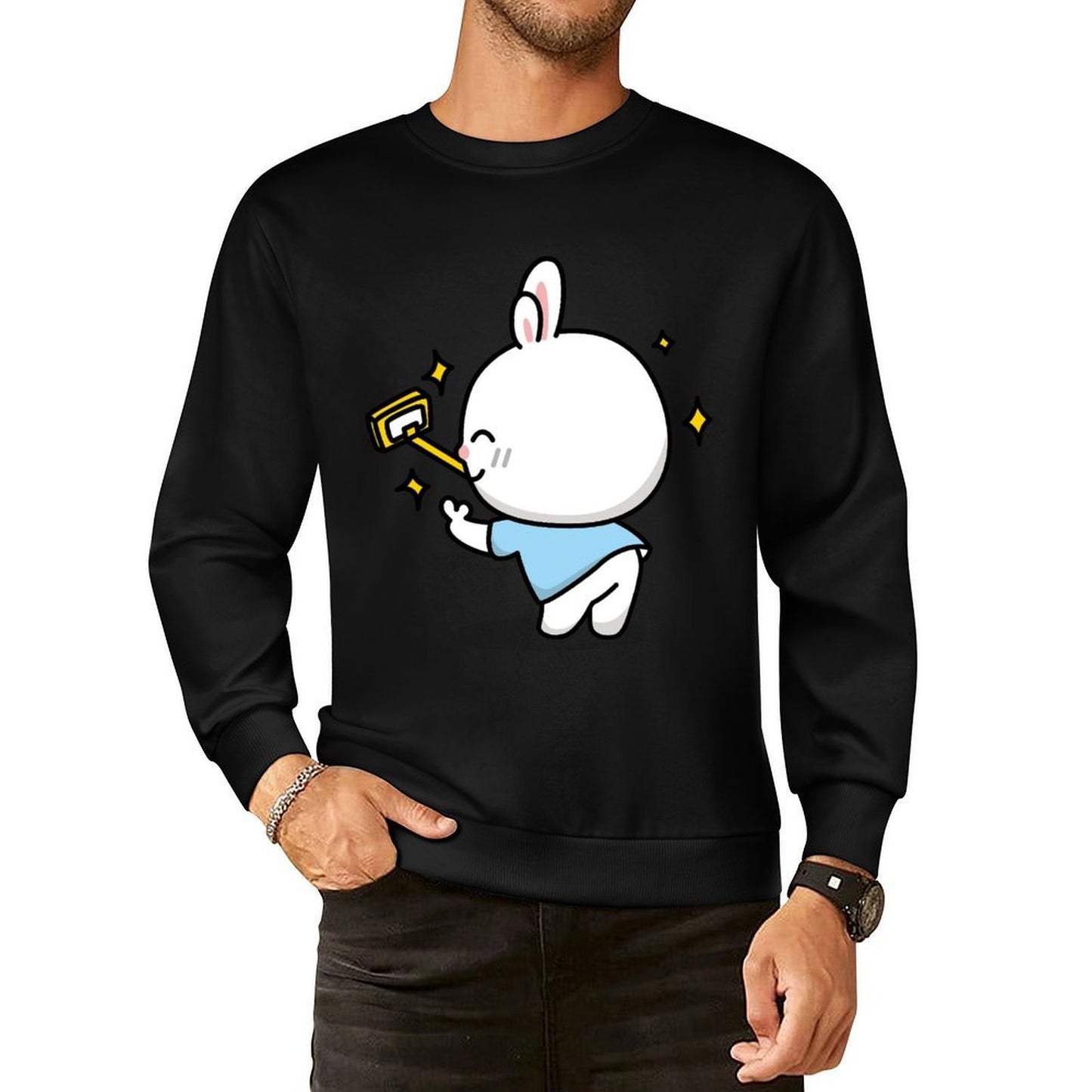 IPBR 250g Crew Neck Long Sleeve Sweatshirt Front GraphicCrew Neck Long Sleeve Sweatshirt4000249