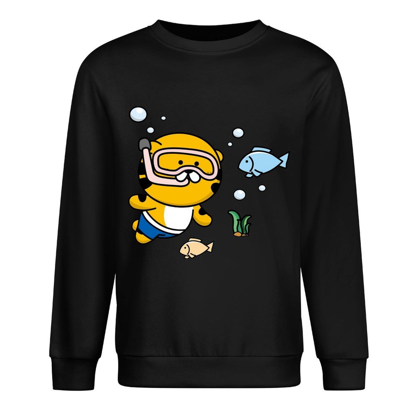IPBR 250g Crew Neck Long Sleeve Sweatshirt Front GraphicCrew Neck Long Sleeve Sweatshirt4000003