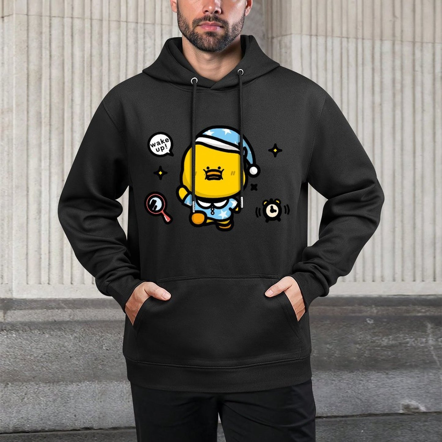 IPBR 250g Hooded Pocket Sweatshirt Front GraphicMen's Hooded  Sweatshirt4001151
