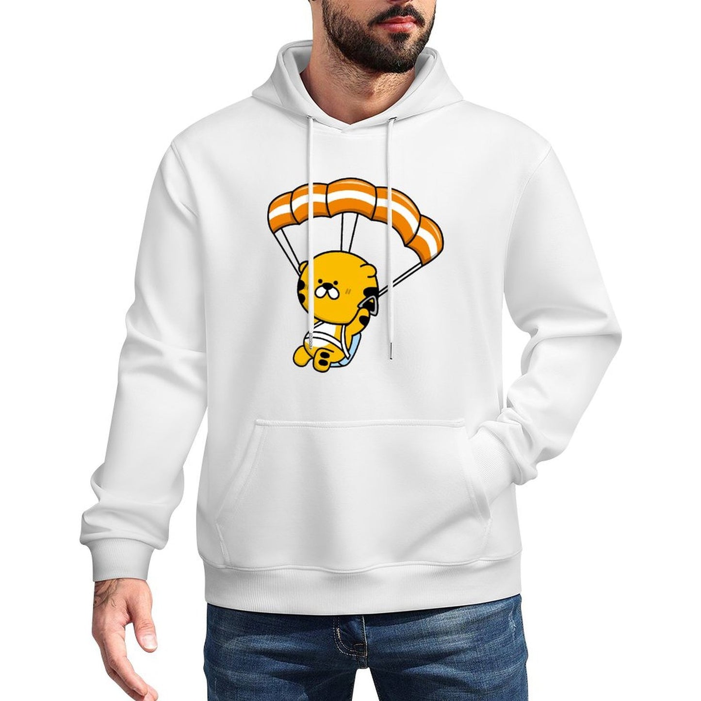 IPBR 250g Hooded Pocket Sweatshirt Front GraphicMen's Hooded  Sweatshirt4000016