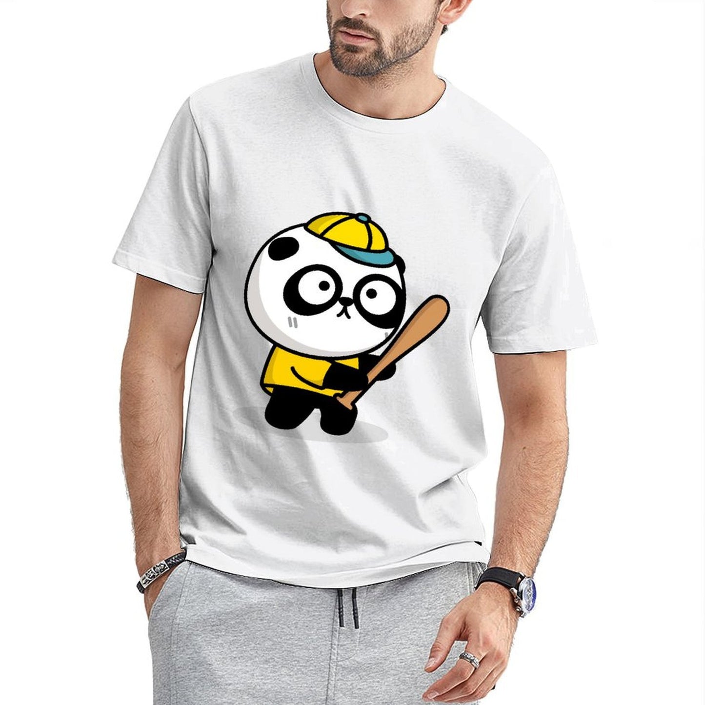 StreetFit Classic Fit Front Graphic T-shirt