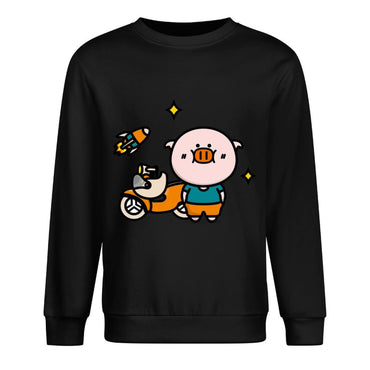 IPBR 250g Crew Neck Long Sleeve Sweatshirt Front GraphicCrew Neck Long Sleeve Sweatshirt4001148