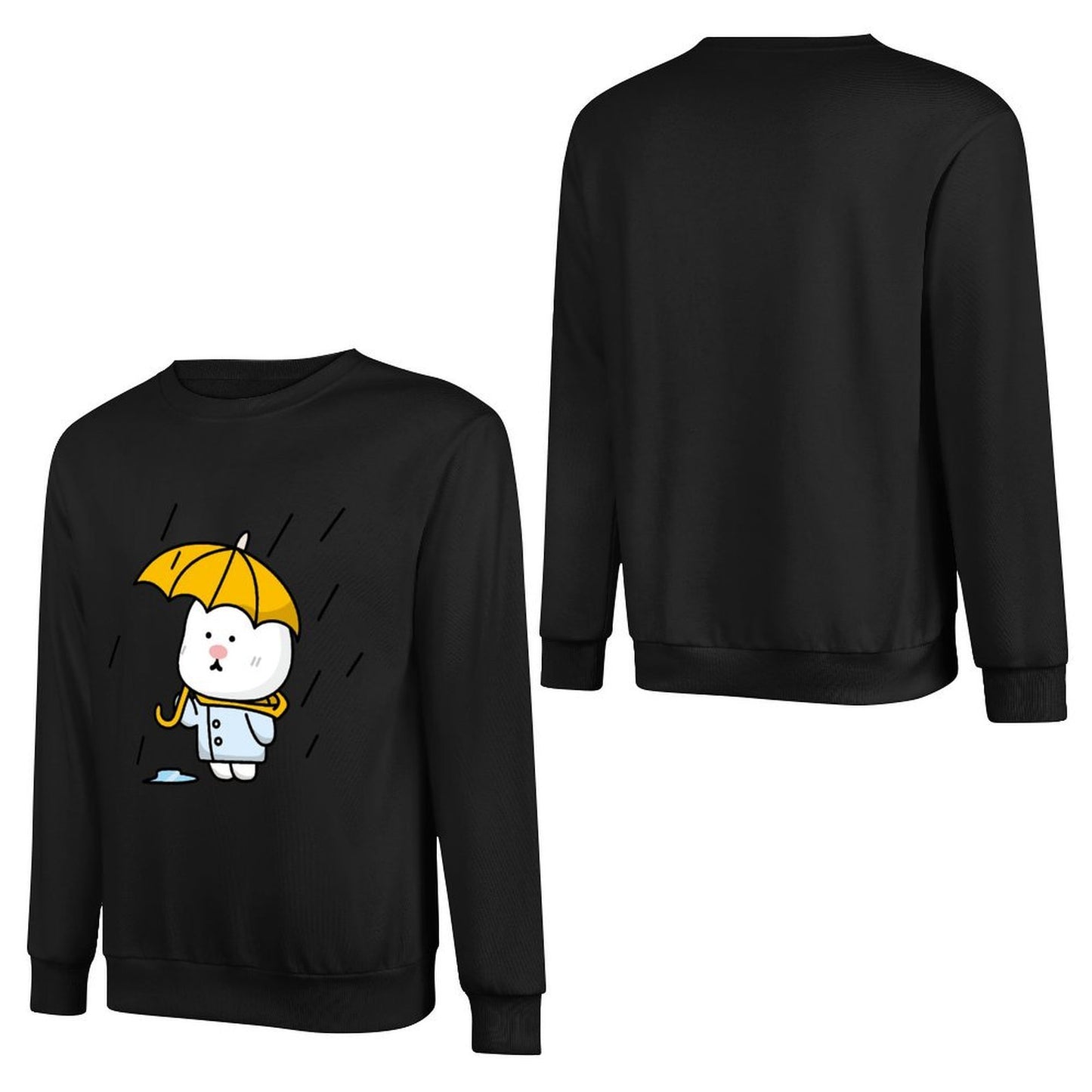 IPBR 250g Crew Neck Long Sleeve Sweatshirt Front GraphicCrew Neck Long Sleeve Sweatshirt4000253