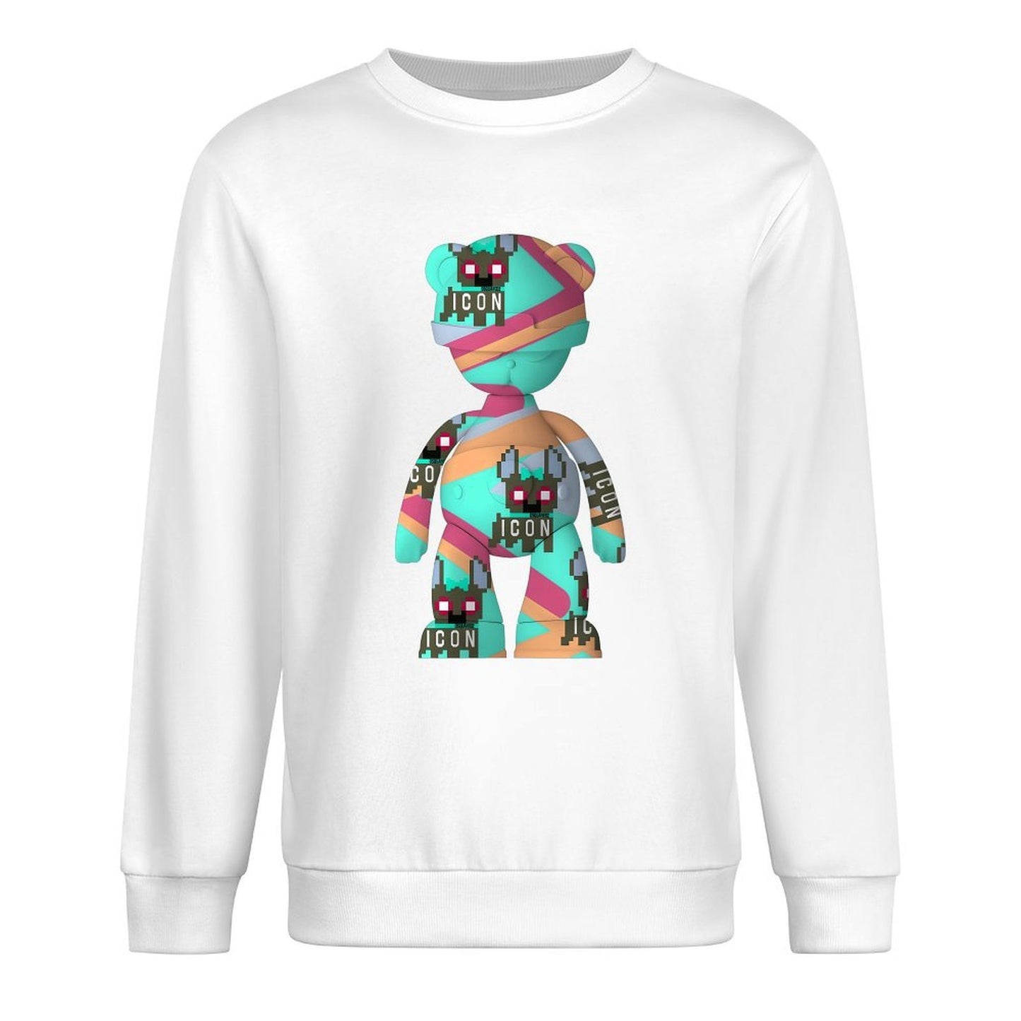 IPIB 250g Crew Neck Long Sleeve Sweatshirt Front GraphicCrew Neck Long Sleeve Sweatshirt6000124-6