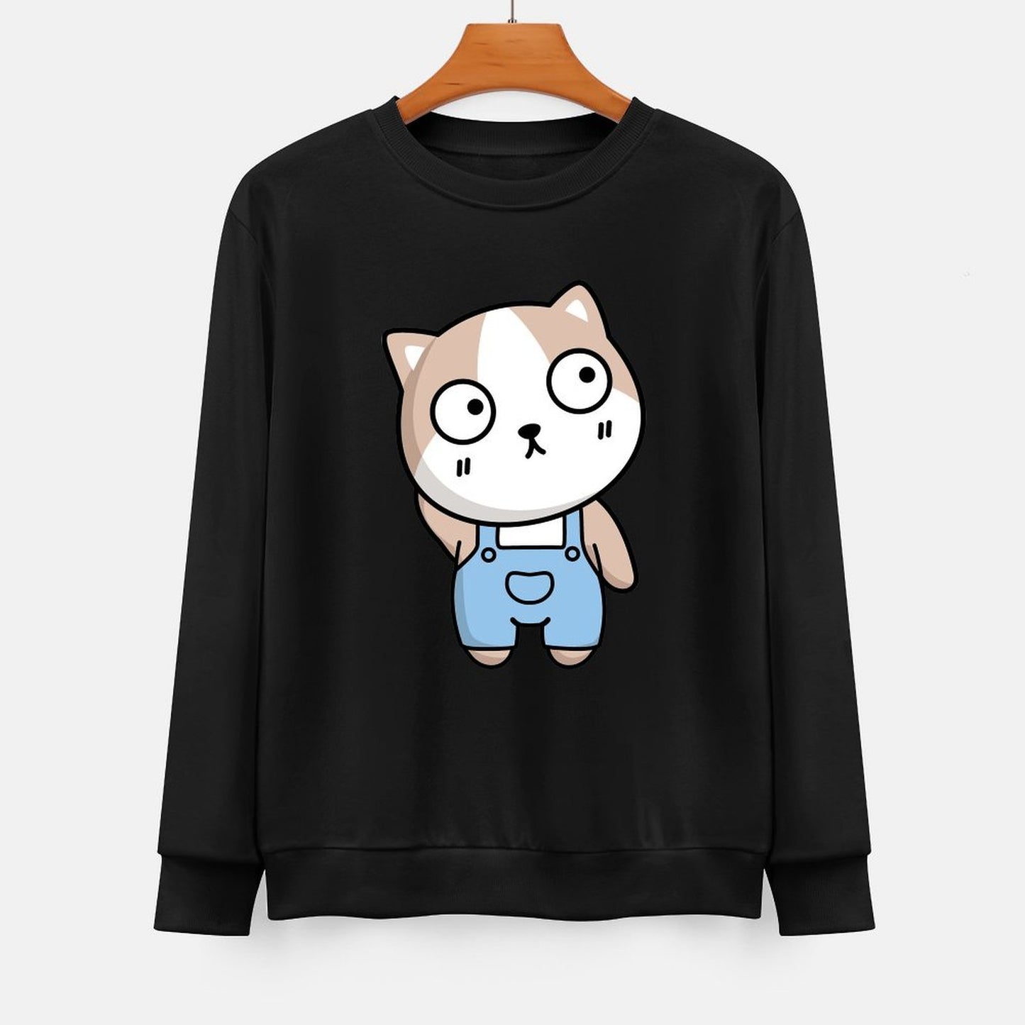 IPBR 250g Crew Neck Long Sleeve Sweatshirt Front GraphicCrew Neck Long Sleeve Sweatshirt4000356