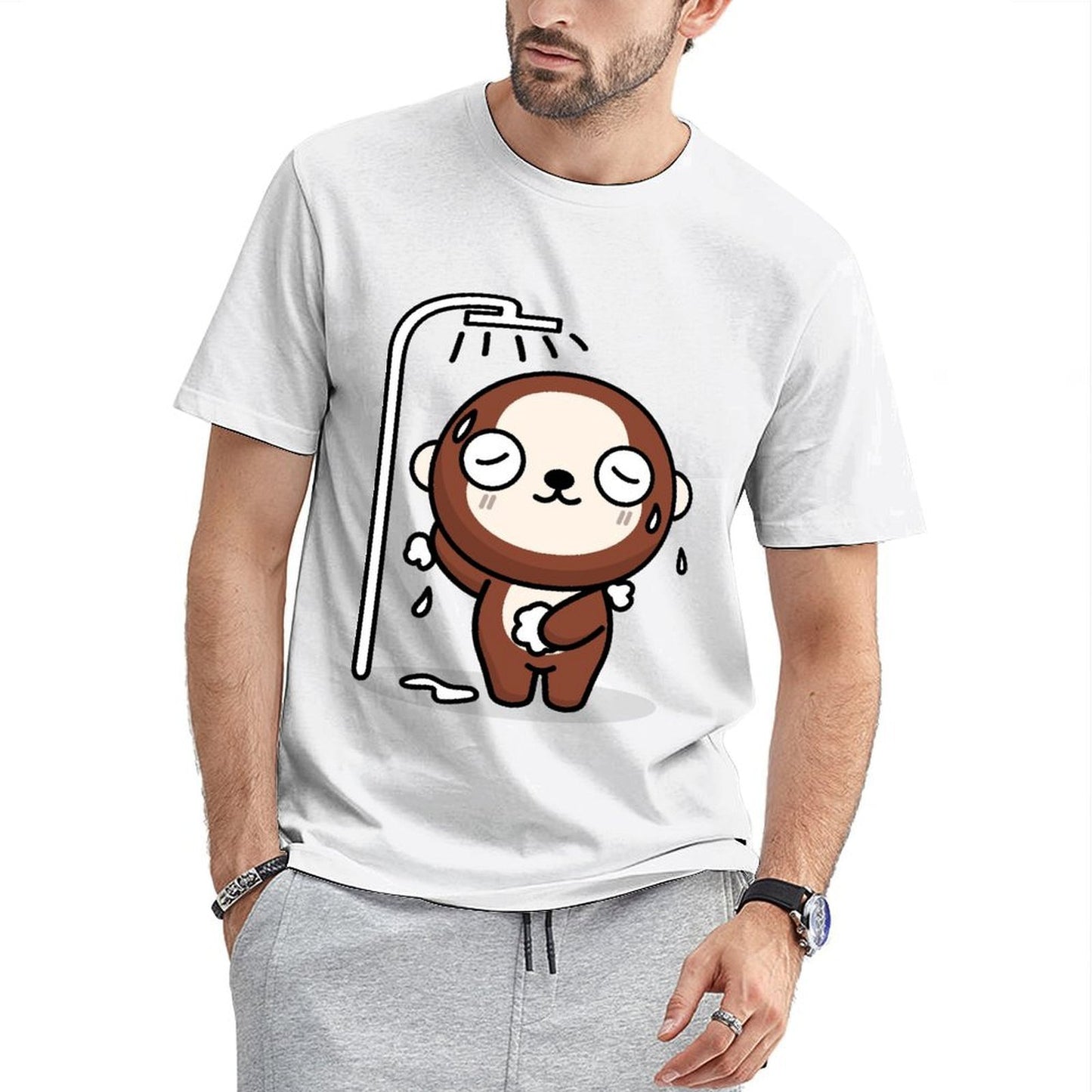 Design-Your-Own Casual Front Graphic T-shirt