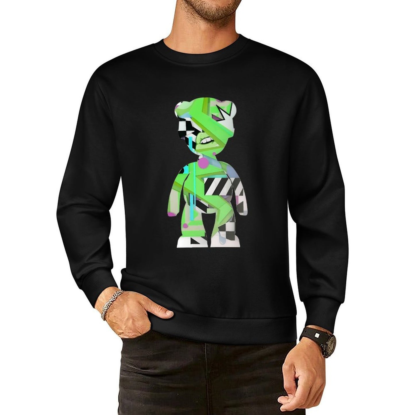 IPIB 250g Crew Neck Long Sleeve Sweatshirt Front GraphicCrew Neck Long Sleeve Sweatshirt6000138-5