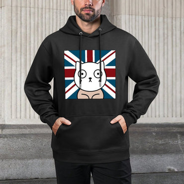 IPBR 250g Hooded Pocket Sweatshirt Front GraphicMen's Hooded  Sweatshirt4000709