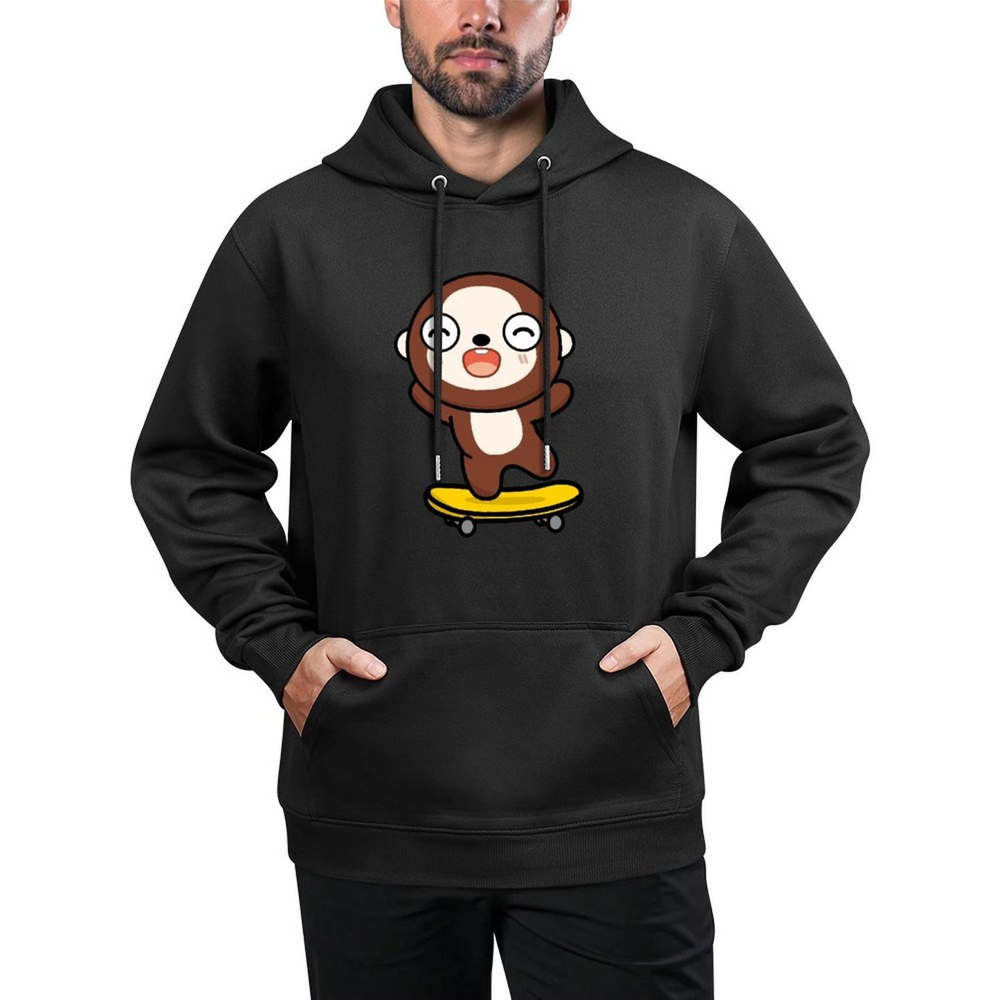 IPBR 250g Hooded Pocket Sweatshirt Front GraphicMen's Hooded  Sweatshirt4001320