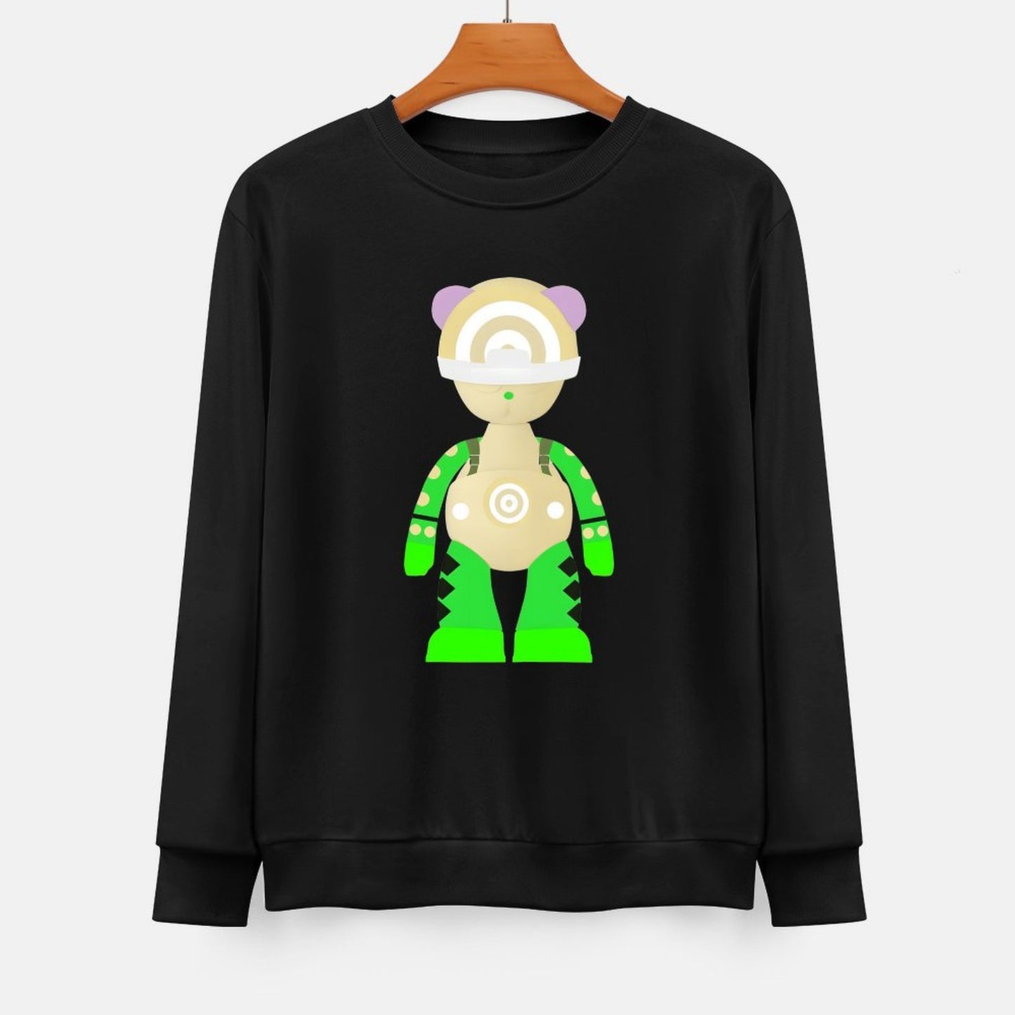 IPIB 250g Crew Neck Long Sleeve Sweatshirt Front GraphicCrew Neck Long Sleeve Sweatshirt6000134-3