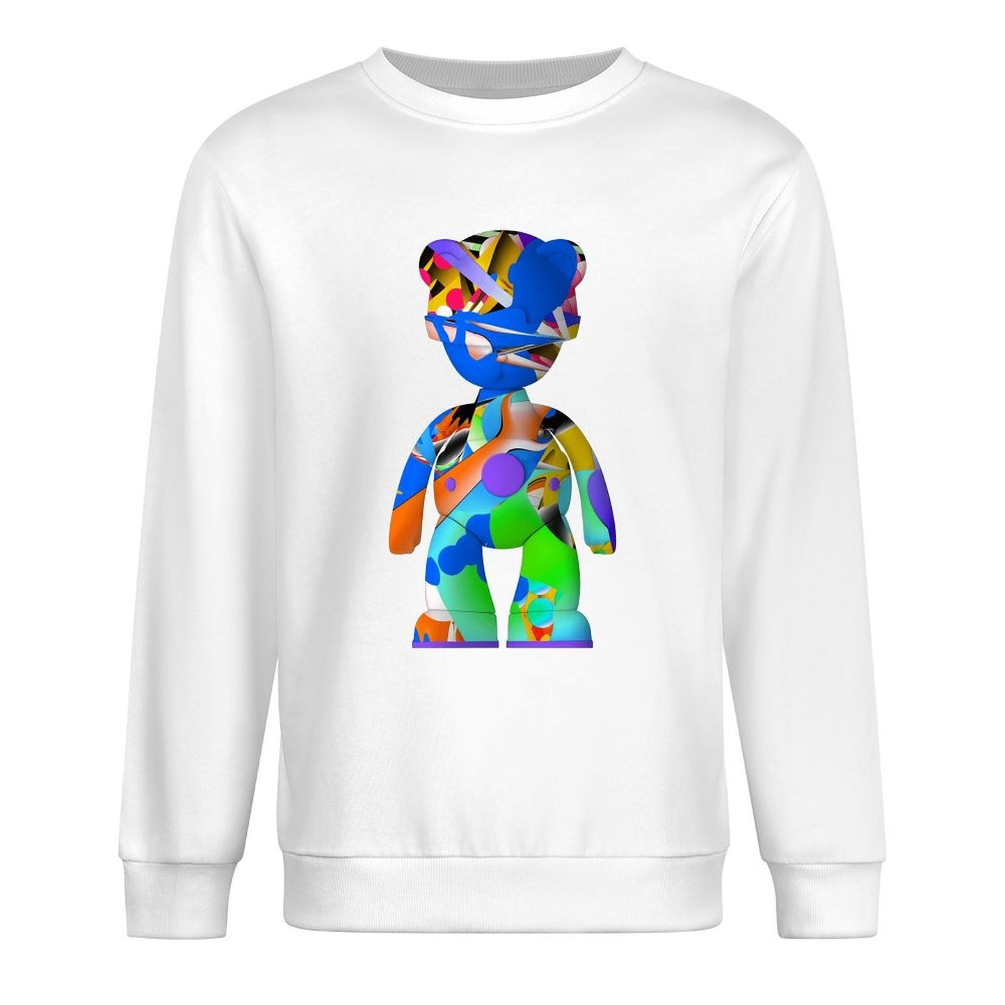 Long Sleeve With Front Pattern Plain