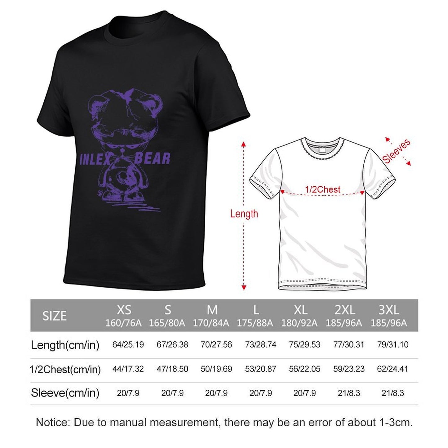 Inlex Bear T-shirtsComfort Indoor T-Shirt