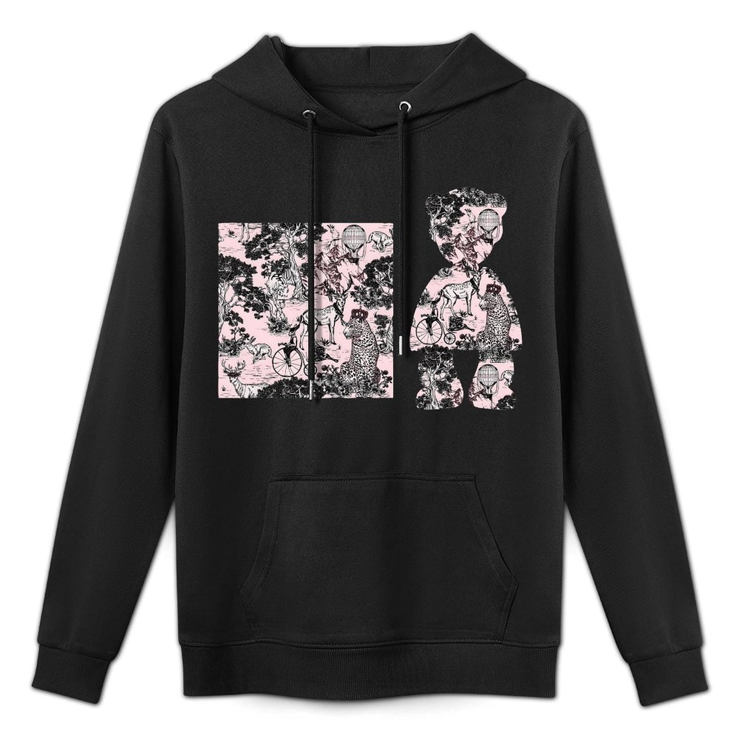 IPIB 250g Hooded Pocket Sweatshirt Front GraphicMen's Hooded  Sweatshirt6000100-2