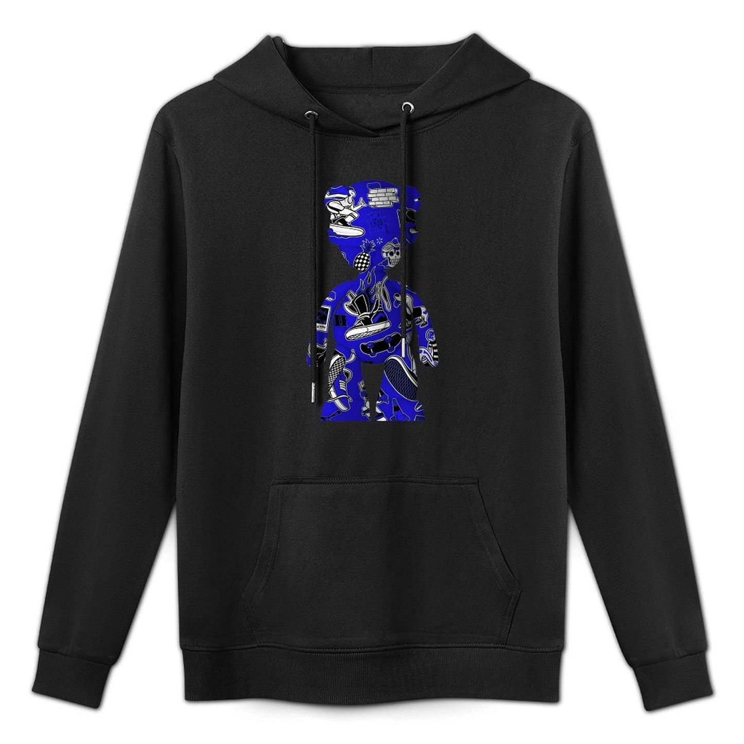 IPIB 250g Hooded Pocket Sweatshirt Front GraphicMen's Hooded  Sweatshirt6000118-4