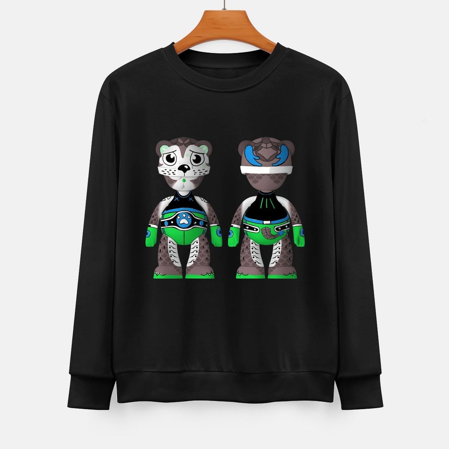 IPIB 250g Crew Neck Long Sleeve Sweatshirt Front GraphicCrew Neck Long Sleeve Sweatshirt6000145-2