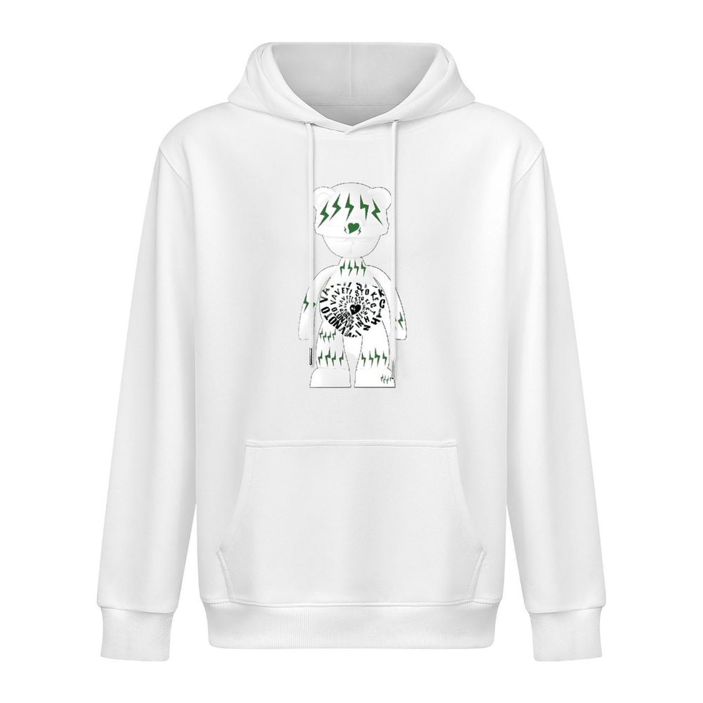 Hoodie Front PatternIndoor Clean Edges