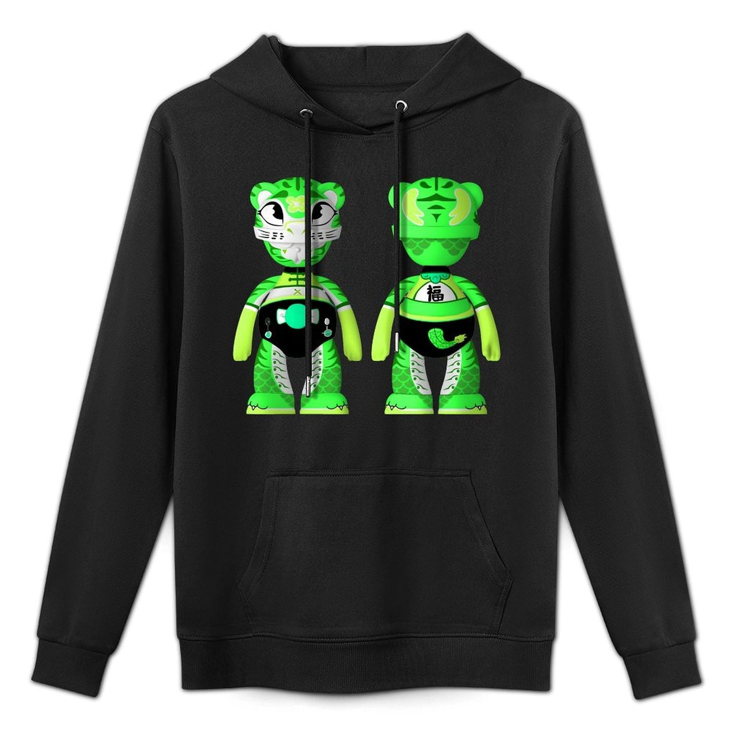 IPIB 250g Hooded Pocket Sweatshirt Front GraphicMen's Hooded  Sweatshirt6000076-5