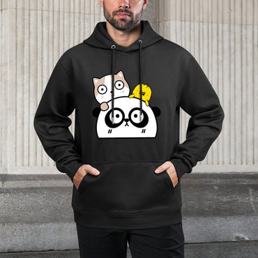 IPBR 250g Hooded Pocket Sweatshirt Front GraphicMen's Hooded  Sweatshirt4000385