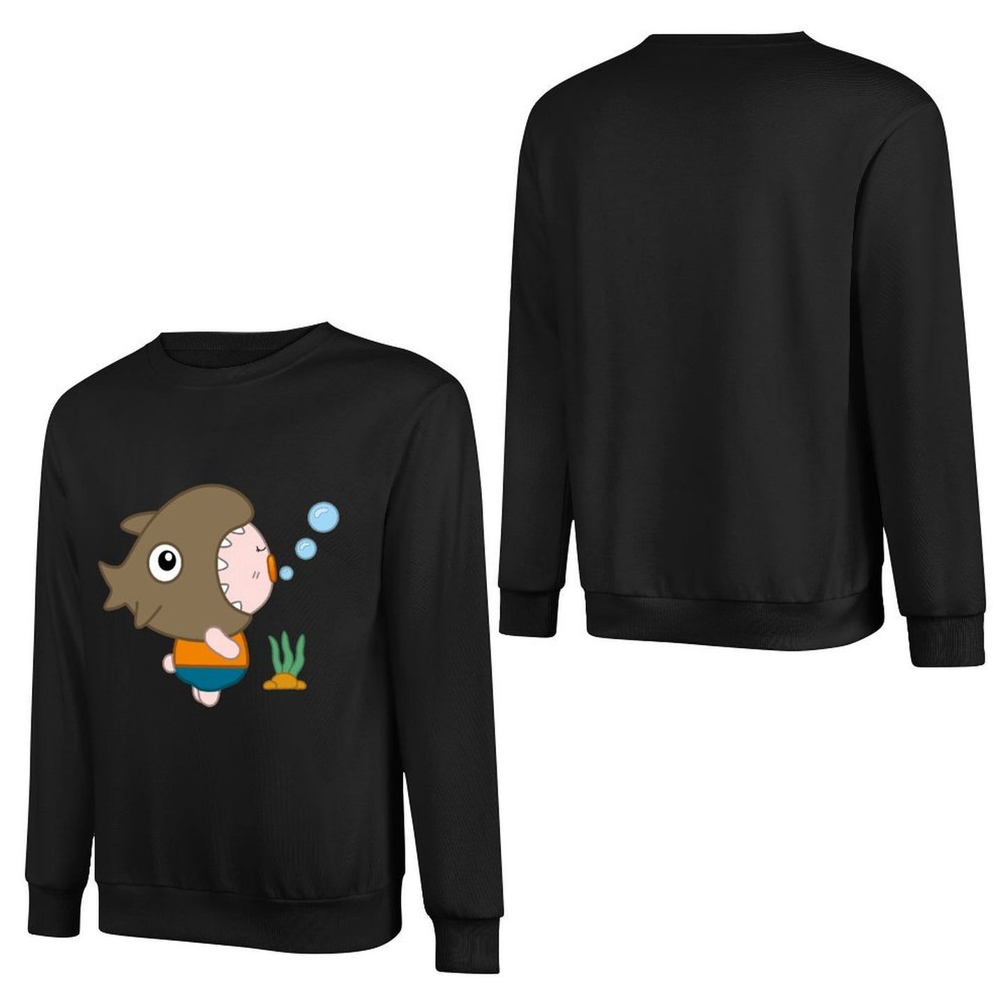 IPBR 250g Crew Neck Long Sleeve Sweatshirt Front GraphicCrew Neck Long Sleeve Sweatshirt4000797