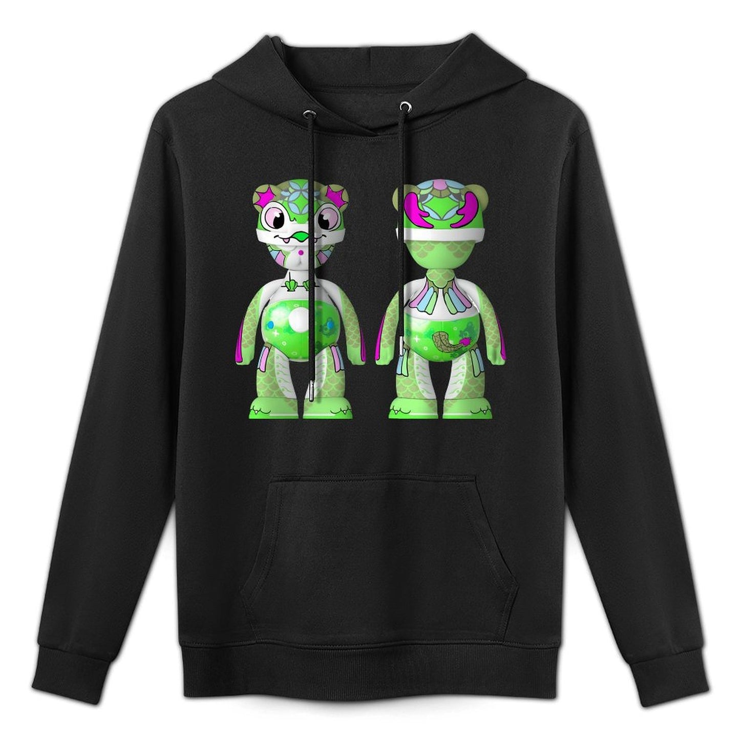 Hoodie Front PatternSoftFeel Durable