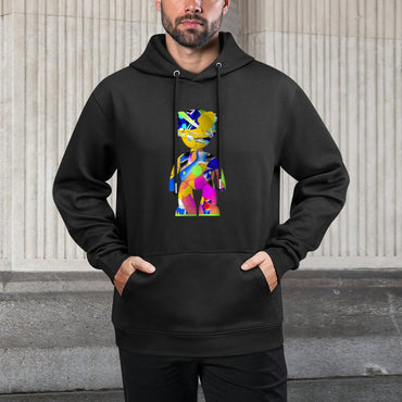 IPIB 250g Hooded Pocket Sweatshirt Front GraphicMen's Hooded  Sweatshirt6000110-5