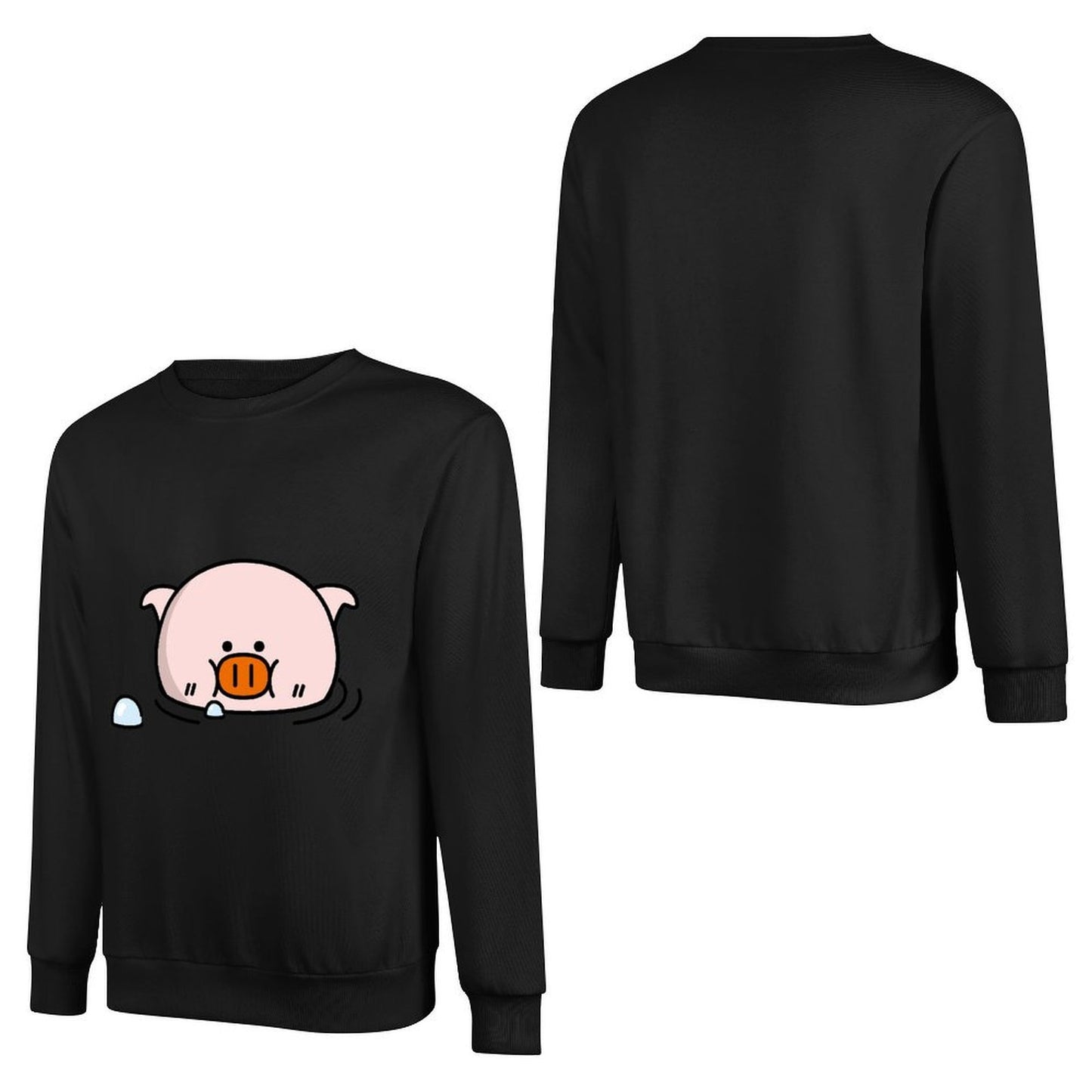 IPBR 250g Crew Neck Long Sleeve Sweatshirt Front GraphicCrew Neck Long Sleeve Sweatshirt4000660