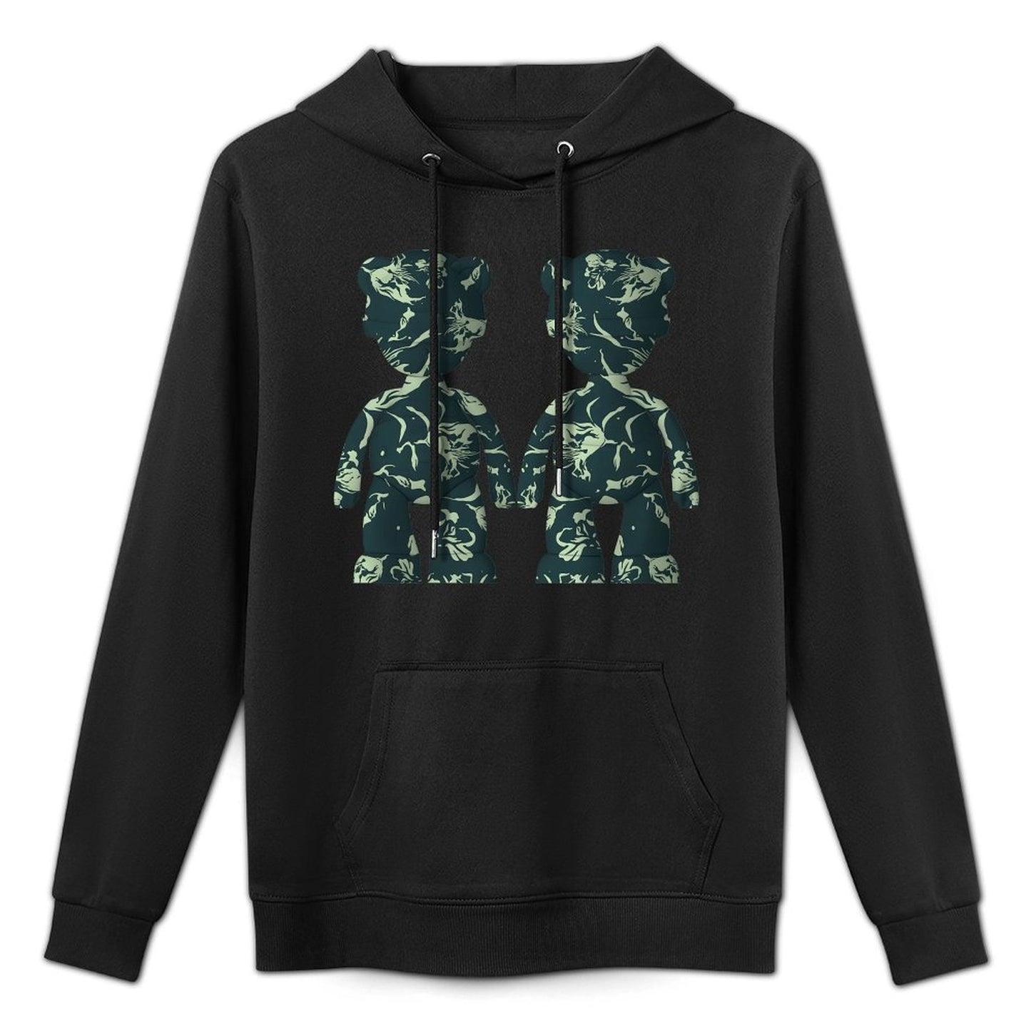 IPIB 250g Hooded Pocket Sweatshirt Front GraphicMen's Hooded  Sweatshirt6000083-3