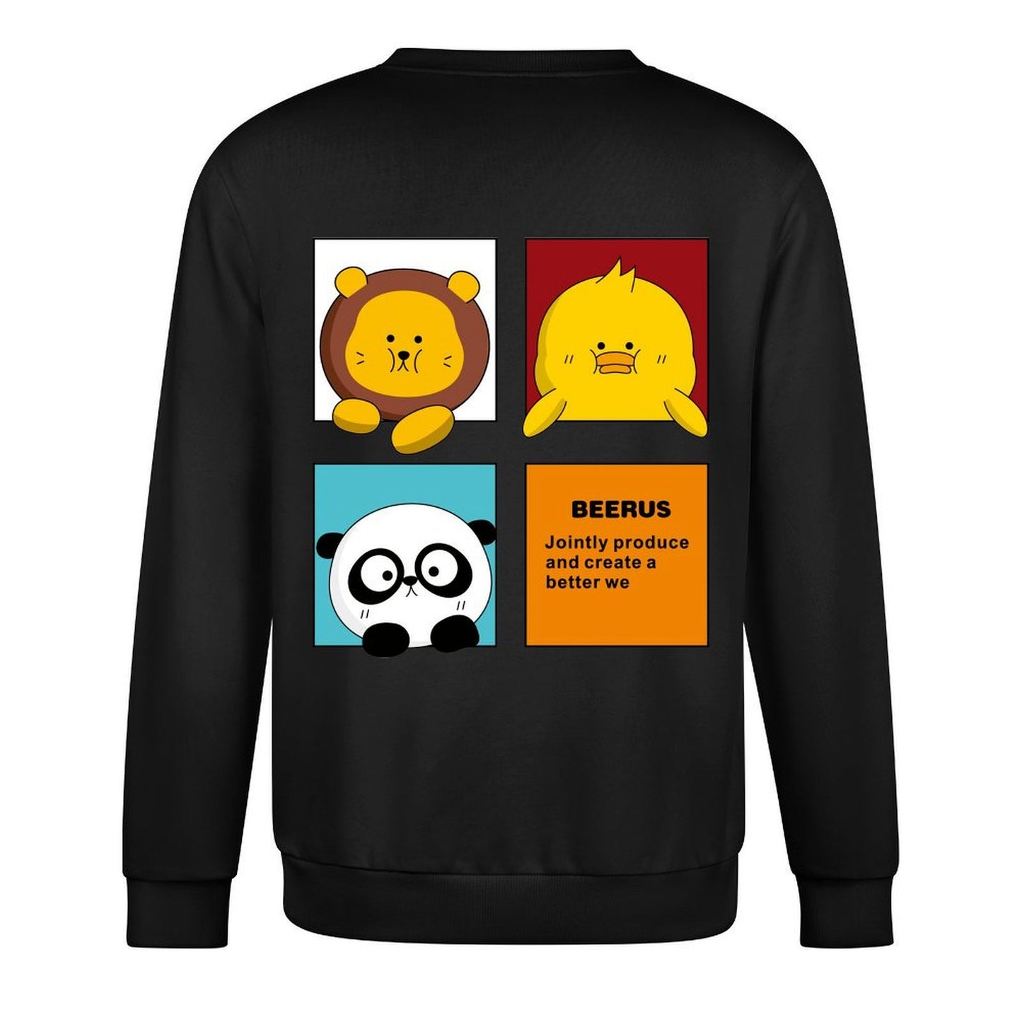 Long-sleeved crew neck sweatshirtRelaxed Fit SoftWear Long Sleeve