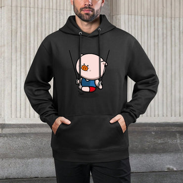 IPBR 250g Hooded Pocket Sweatshirt Front GraphicMen's Hooded  Sweatshirt4000269
