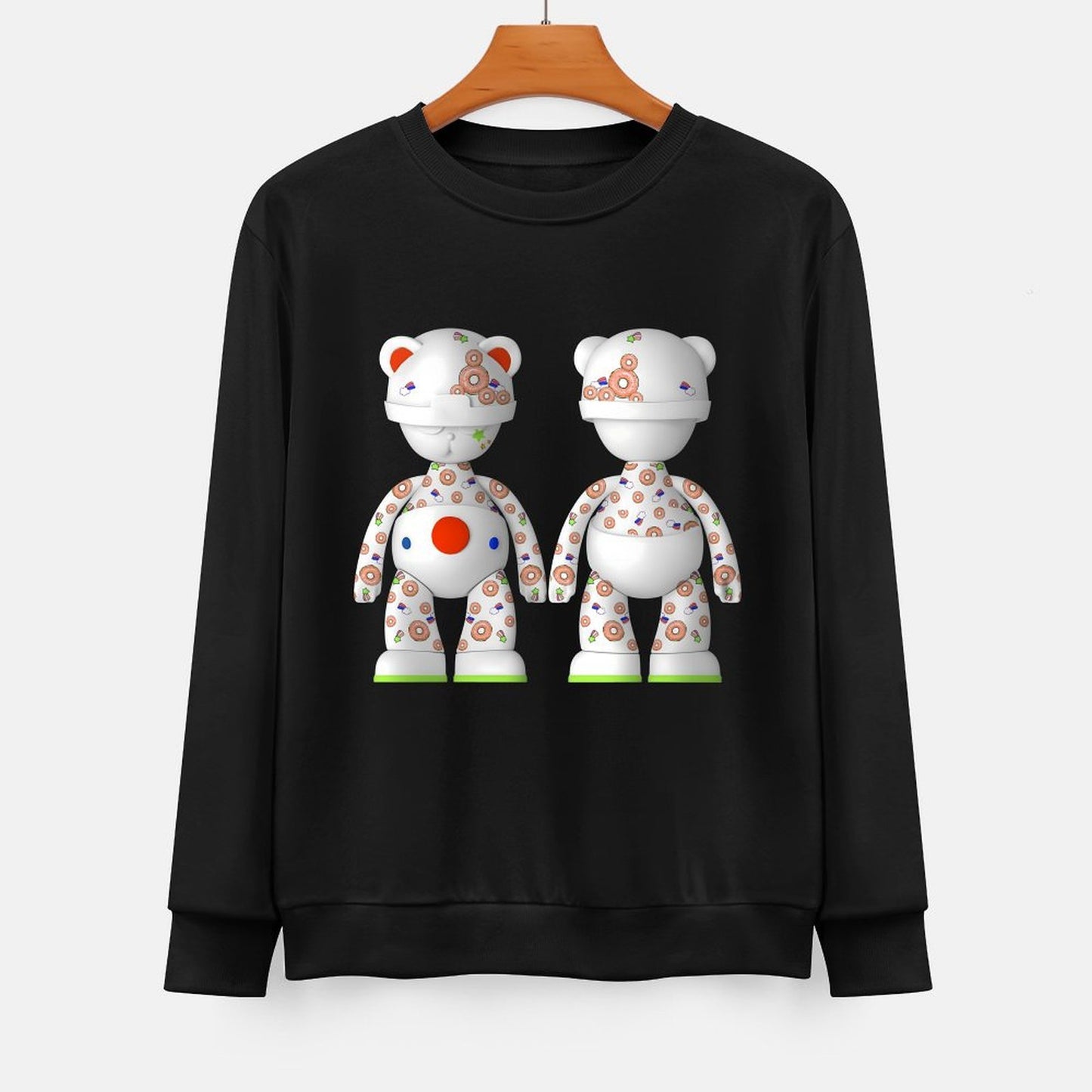 IPIB 250g Crew Neck Long Sleeve Sweatshirt Front GraphicCrew Neck Long Sleeve Sweatshirt6000097-6