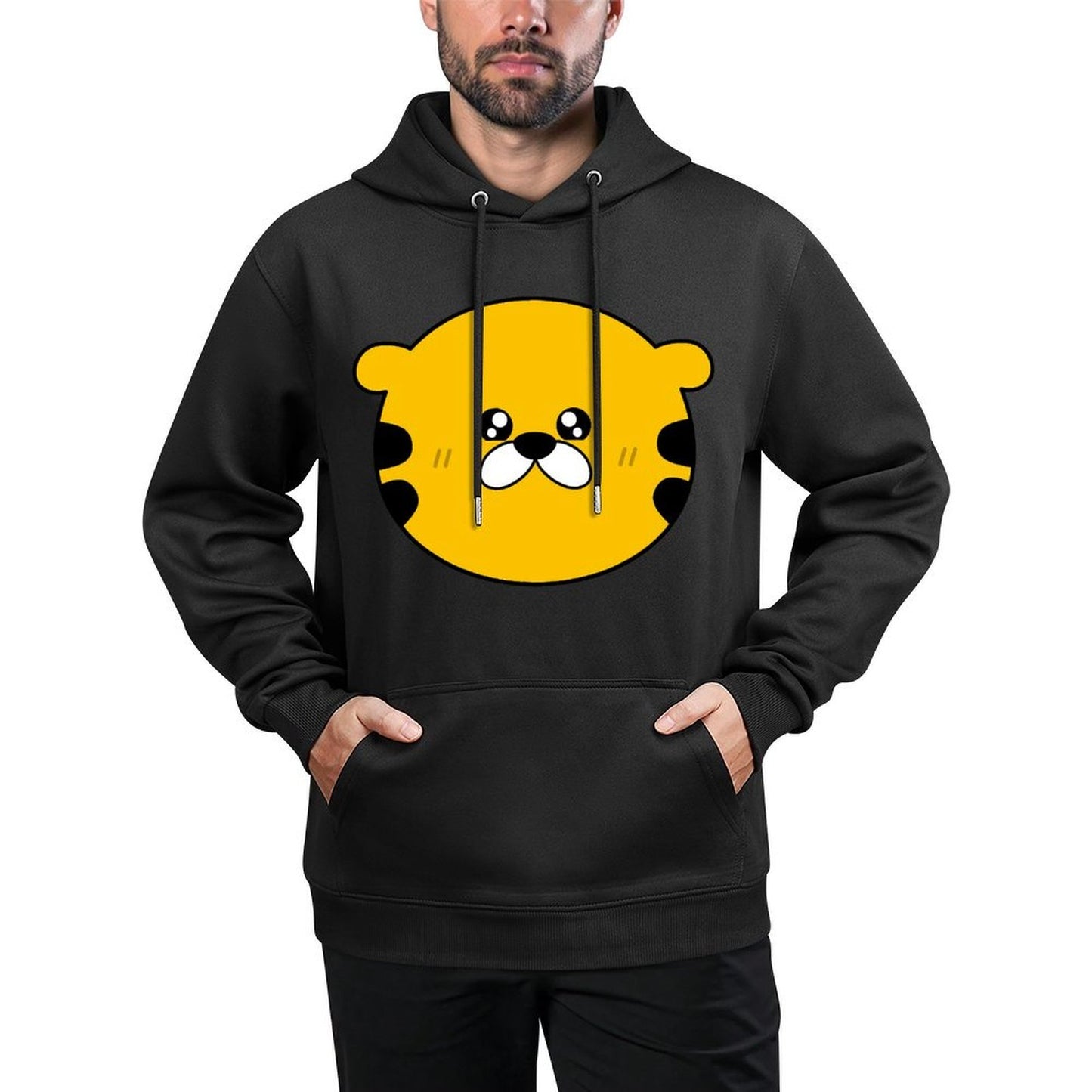 IPBR 250g Hooded Pocket Sweatshirt Front GraphicMen's Hooded  Sweatshirt4000468