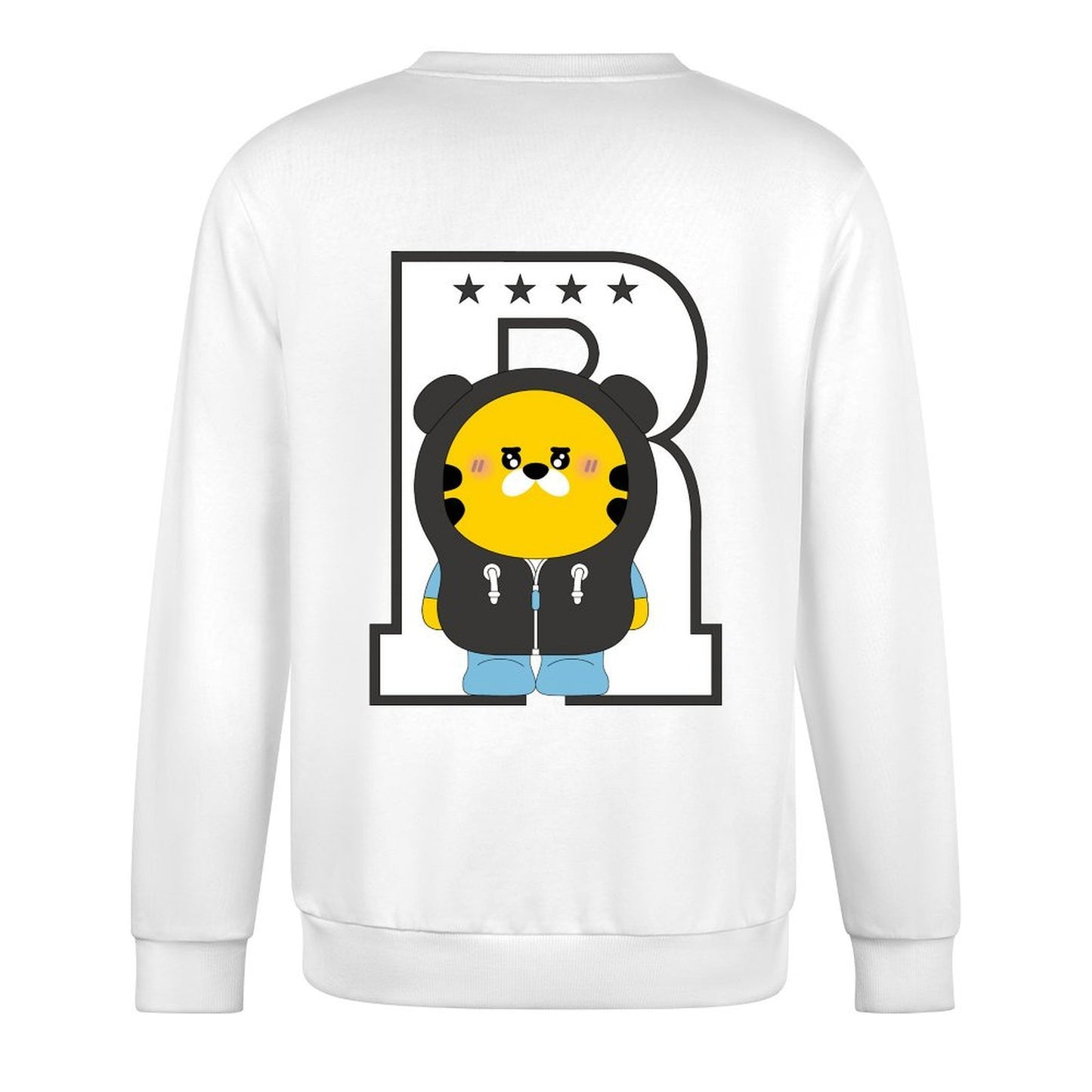 Crew Neck Long Sleeve Sweatshirt 4000686