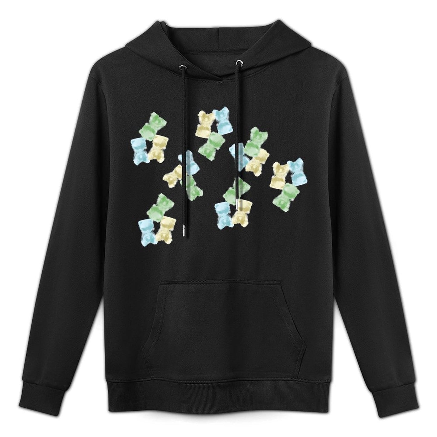 Hoodie Front PatternEco-Conscious SoftLine