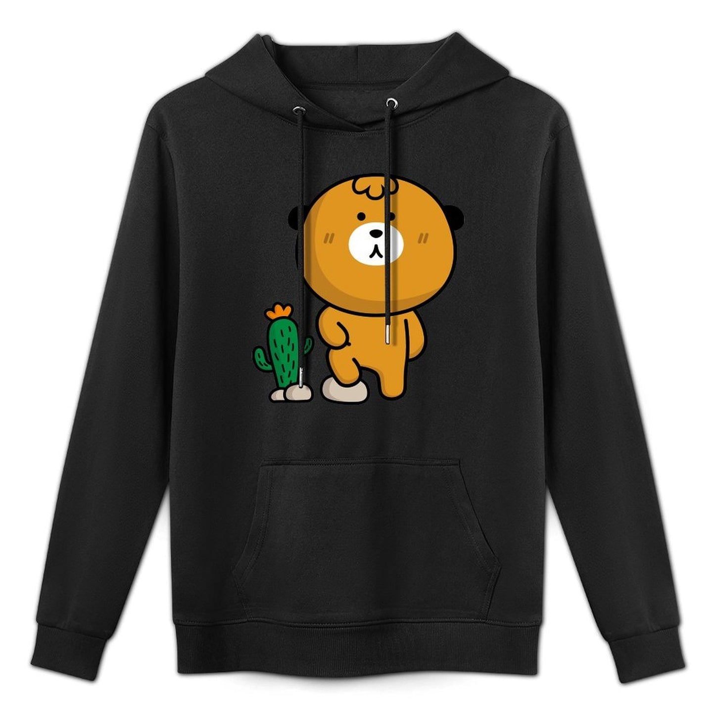 Smooth Relaxed Front Graphic Hoodies