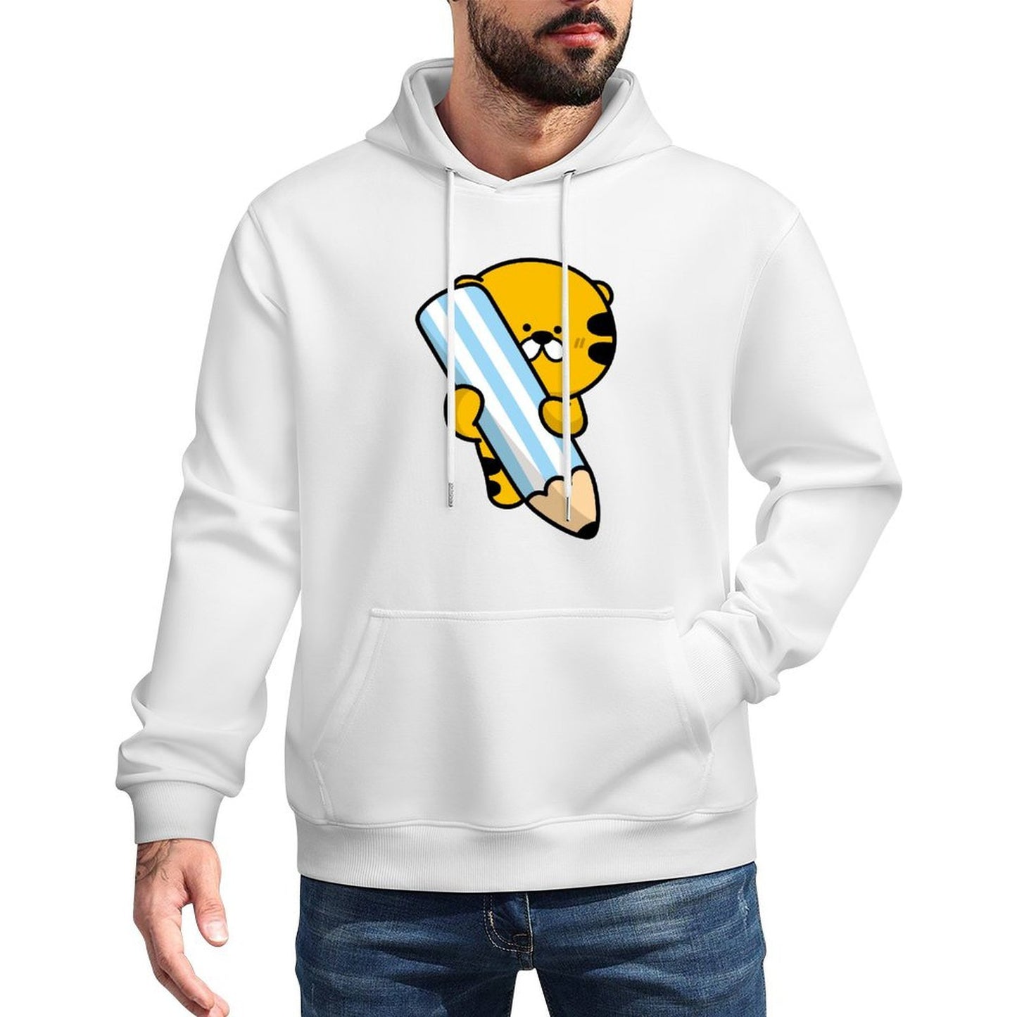 IPBR 250g Hooded Pocket Sweatshirt Front GraphicMen's Hooded  Sweatshirt4000047