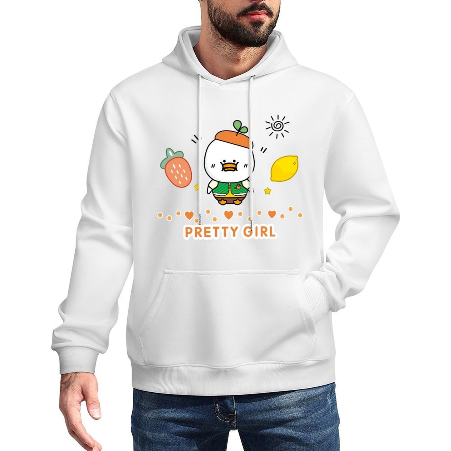 IPBR 250g Hooded Pocket Sweatshirt Front GraphicMen's Hooded  Sweatshirt4000368