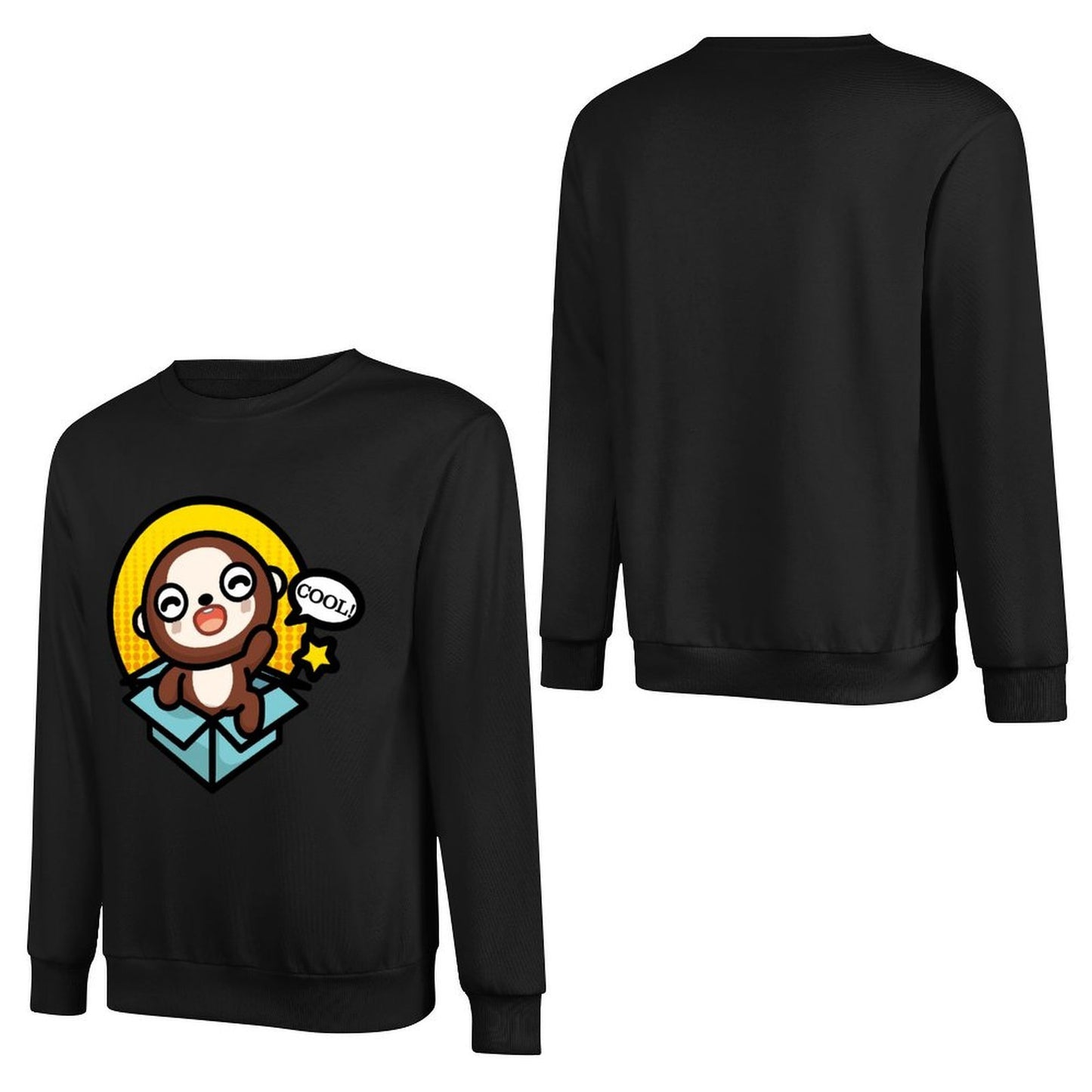 IPBR 250g Crew Neck Long Sleeve Sweatshirt Front GraphicCrew Neck Long Sleeve Sweatshirt4001037